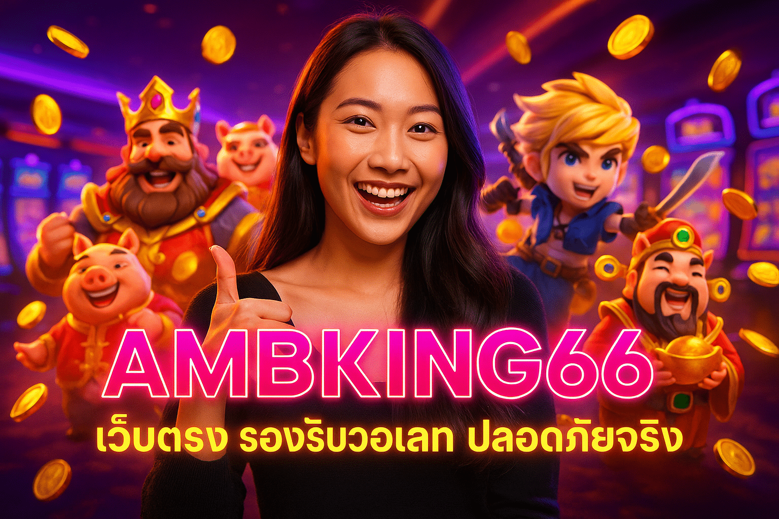 AMBKING66 เว็บตรง รองรับวอเลท ปลอดภัยจริง