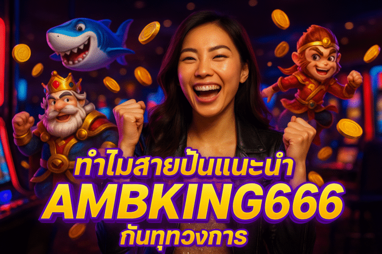 ทำไมสายปั่นแนะนำ AMBKING66 กันทุกวงการ